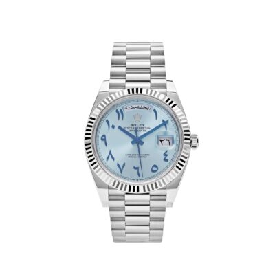 Rolex Day Date Arabe Ice Blue Platinum