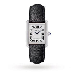 Cartier Tank Solo Two-tone fond noir