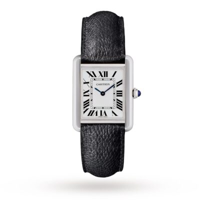 Cartier Tank Solo Two-tone fond noir
