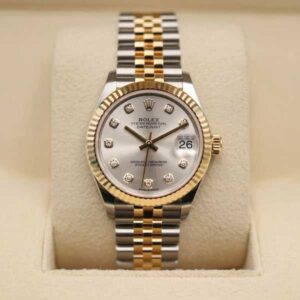 Rolex Datejust Two-tone fond argenté - Image 4