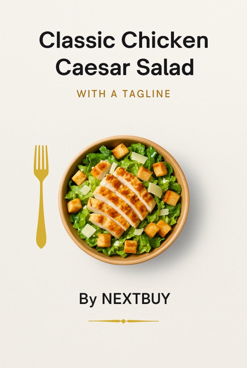 Classic Chicken Caesar Salad – Healthy & Elegant