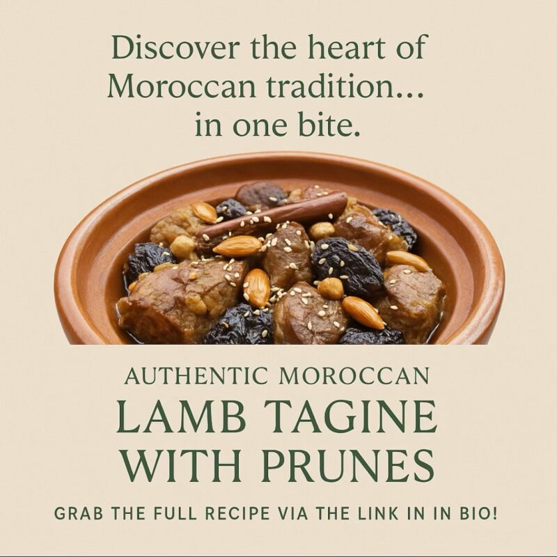Moroccan Lamb Tagine with Prunes – Traditional Recipe PDF